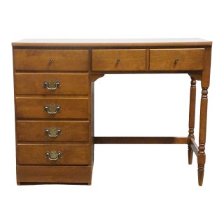 Ethan Allen Heirloom Nutmeg Maple CRP Custom Room Plan 40" Student Writing Desk 10-4550p For Sale