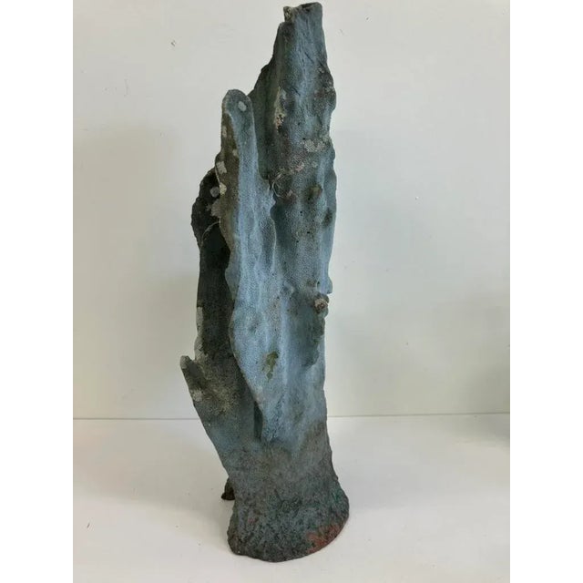 Abstract Vintage Abstract Metal Sculpture – Coral Reef Inspired Form For Sale - Image 3 of 6