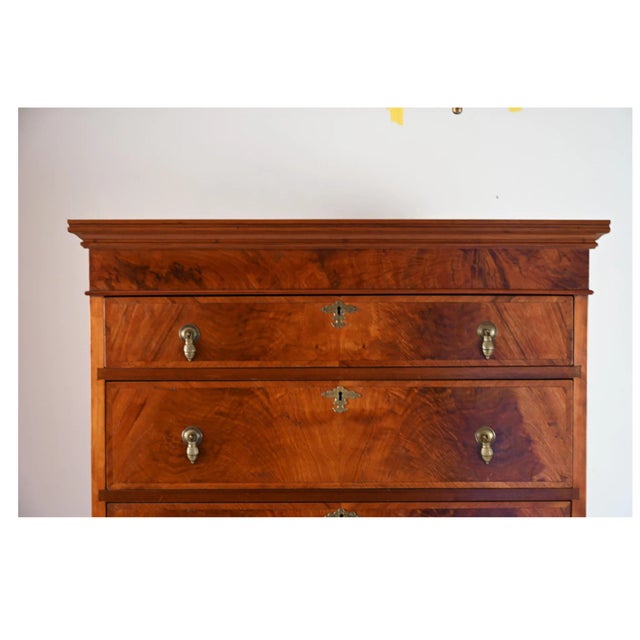 19th Century Antique William & Mary Two-Piece Highboy Chest For Sale - Image 4 of 13