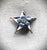 Antique Petite French Enamel Star Pin For Sale In New York - Image 6 of 9