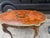 French Antique French Walnut & Marquetry 19th C. Ladies Writing Desk Circa 1880 For Sale - Image 3 of 9