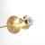 Mid-Century Modern Brass and Gold Glass Pendant from Kamenicky Senov, Former Czechoslovakia, 1970s For Sale - Image 4 of 8