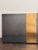 Gray Ken Fulk Custom Long Wall-Mounted Zinc + Brass Headboard For Sale - Image 8 of 12