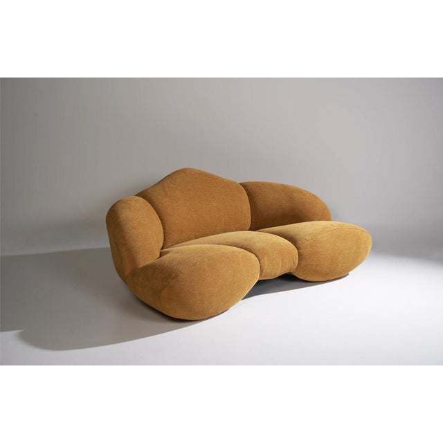 Vintage Mumba Sofa from Bretz, 1990s, in Restored conditions. Designed 1990 to 1999 This piece has an attribution mark, I...