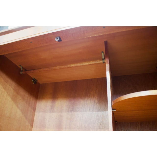 Brown Mid-Century Teak Wardrobe from Golden Key, 1960s For Sale - Image 8 of 11