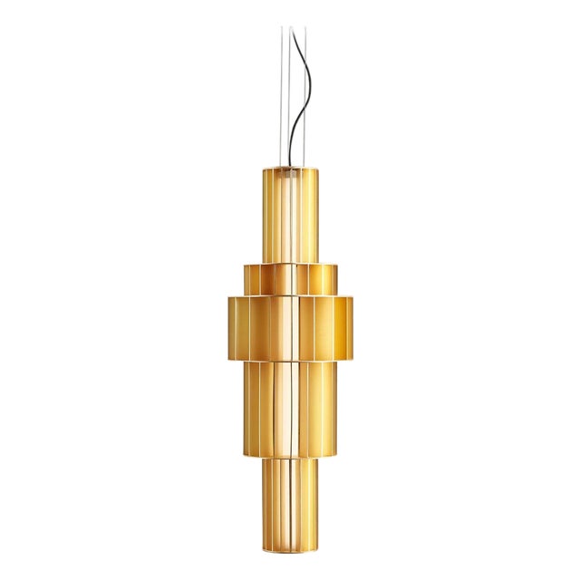 Golden Babel T GR Pendant Lamp by Parachilna For Sale