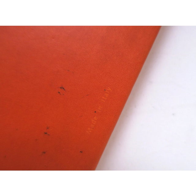 Italian Leather Desk Organizer, Late 20th-Century For Sale - Image 9 of 9