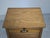 Brown Antique Oak Louvered Cabinet, 1920s For Sale - Image 8 of 15