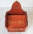 Mid-Century Modern Vintage Wood Recipe Box W/ Eagle Motif For Sale - Image 3 of 9
