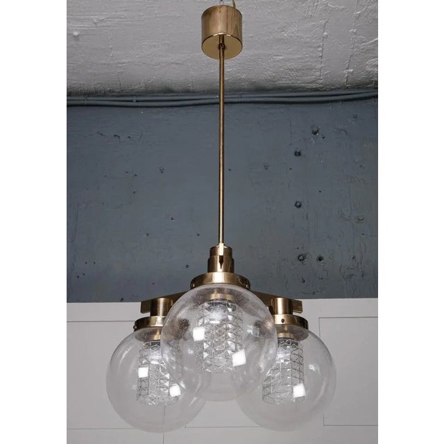 Vintage Brass Pendant by Hans-Agne Jakobsson, 1960s For Sale - Image 3 of 12
