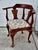 Statesville Co Mahogany Corner Chair Vintage Queen Anne Style Accent Slip Seat For Sale In Philadelphia - Image 6 of 16