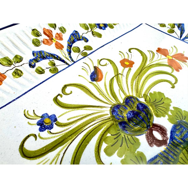 Blue 1960s Italian Paul Hanson Tray For Sale - Image 8 of 16