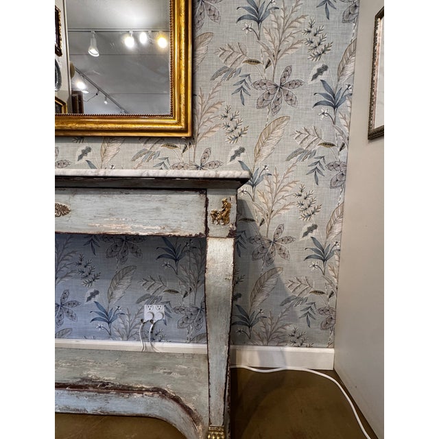 Stone 19th Century Swedish-Style Console For Sale - Image 7 of 13