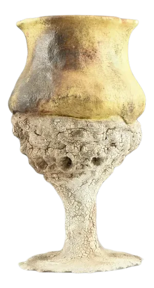 Dennis W. Smith Glazed Ceramic Chalice