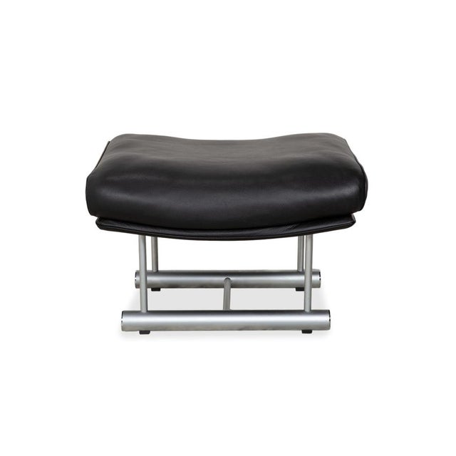 Model 6500 Ottoman in Leather from Rolf Benz For Sale - Image 5 of 10