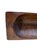 Brown Antique Large Wooden Dough Bowl or Trencher Bowl, C. Early 20th Century For Sale - Image 8 of 16