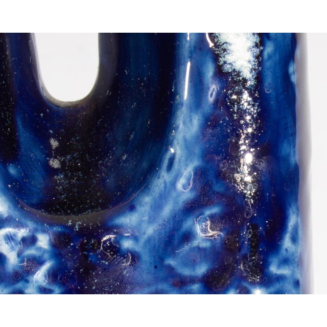 West German Fat Lava Chimney Vase by Marei Keramik For Sale - Image 4 of 7