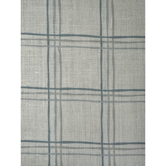 Traditional Marika Meyer Studio Boxwood Oyster Linen Fabric 5 1/2 Yards For Sale - Image 3 of 5