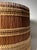 Vintage Elaborate Hand Crafted Textile Drum Lamp Shade by Maria Kipp For Sale In Chicago - Image 6 of 9