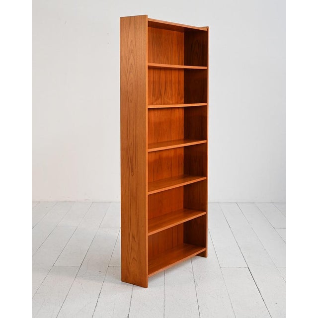 1950s Scandinavian Teak Bookcase by Egons Möbler AB, 1960s For Sale - Image 5 of 11