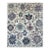 Oushak Handmade Wool Rug in Ivory With Multicolor Florals For Sale