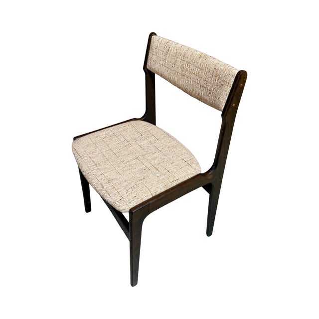 Erik Buch Mid 20th Century Danish Dining Chairs Attributed to Erik Buch For Sale - Image 4 of 5