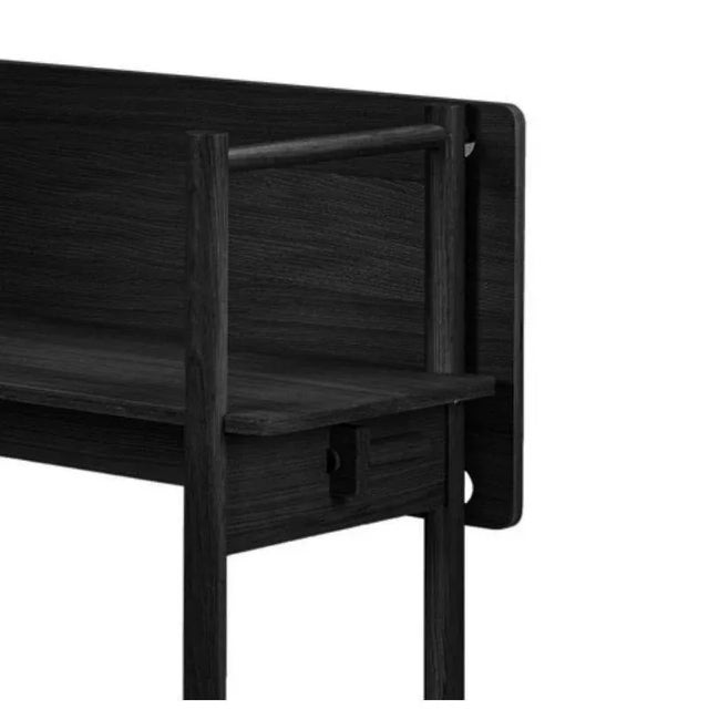 Fem Work Desk in Stained Black by Made by Choice For Sale - Image 4 of 9