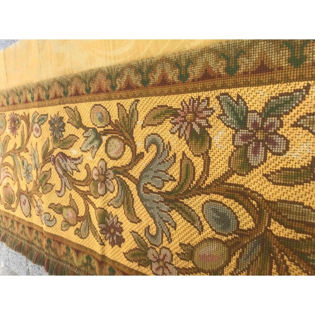 Antique Panel Needlepoint Tapestry, 1890s For Sale - Image 11 of 15
