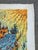 1980’s Original Abstract Bucking Horse Colorful Surreal Lithograph Print Signed & Numbered For Sale In Philadelphia - Image 6 of 7