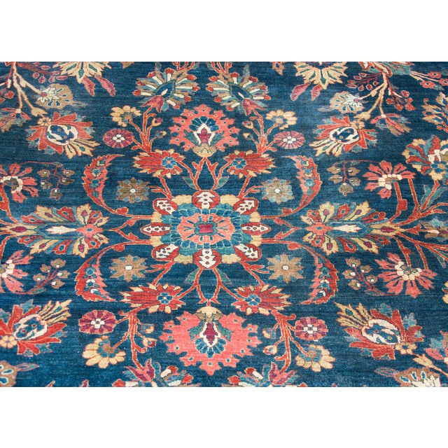 Early 20ty Century Persian Mohajeran Rug For Sale - Image 4 of 15