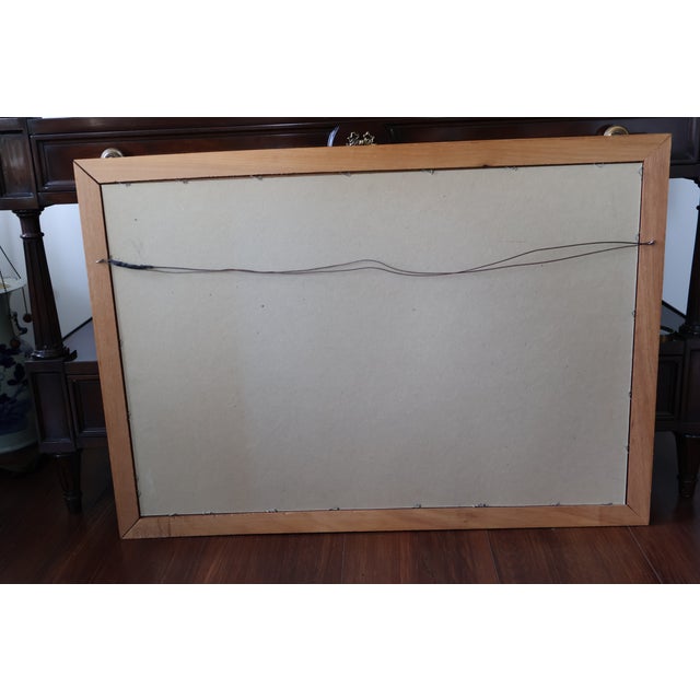 Vintage British East India Company Sailing Ship Reverse-Glass Pub Mirror For Sale - Image 18 of 18