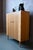 Wood Vintage Shoe Cabinet in Light Wood and Chrome-Plated Metal, 1960s For Sale - Image 7 of 13
