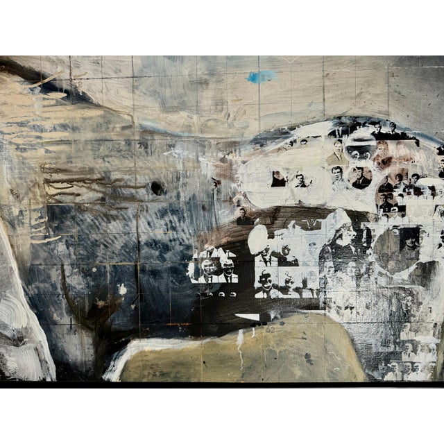 Jack Balas, Large Jack Balas Contemporary Modernist Horse Enamel & Oil Painting Western Art, 1997-1999 For Sale - Image 4 of 10