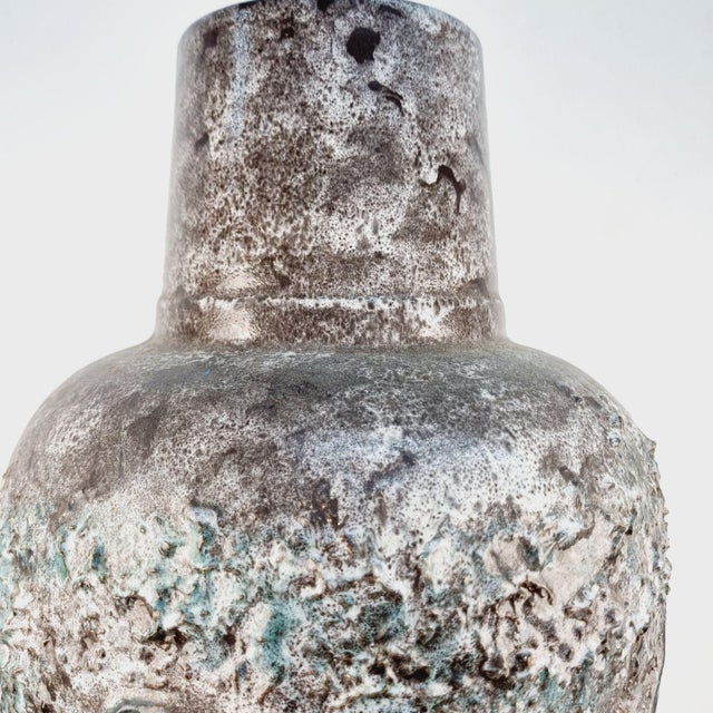 Large Vintage German Ceramic Floor Vase, 1970s For Sale - Image 13 of 14