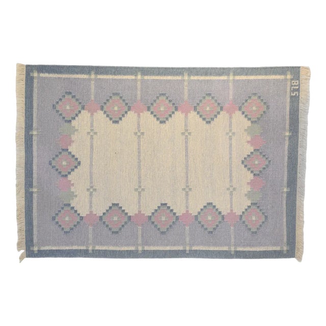 Mid-Century Swedish Rug, 1960 For Sale