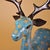 Cloisonné Enamel Deer Figurine, 4kg, Blue Ground With Floral Motifs For Sale - Image 9 of 9