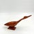 Mid-Century Modern Mid 20th Century Modern Folk Art Carved Wood Nantucket Sandpiper Shorebird Figurine For Sale - Image 3 of 15
