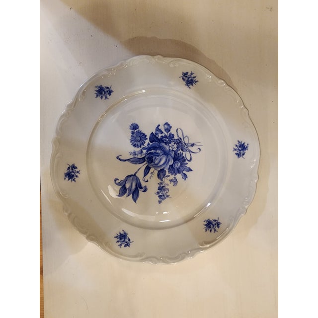 Meissen 9 5 Place Settings Meissen Blue Dinner Set. For Sale - Image 4 of 10