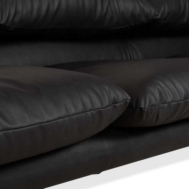 Vegan Leather Three-Seater Sofa from Cassina For Sale - Image 6 of 11