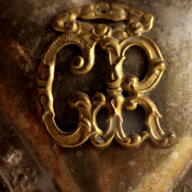 Sacred Heart in Silver Ex Voto For Sale - Image 4 of 11