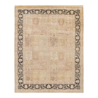 Mogul Collection Hand-Knotted Area Rug - Ivory 9' 3" x 11' 10" For Sale