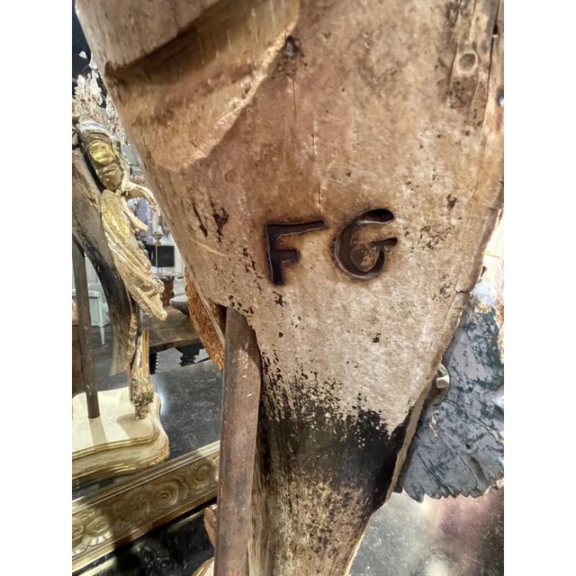 Late 18th Century Late 18th Century Italian Fragment Owl Sculpture For Sale - Image 5 of 9