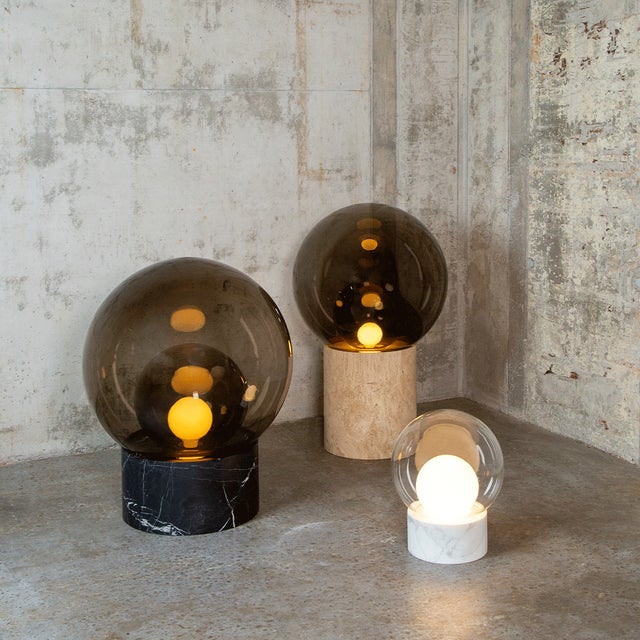 Contemporary Medium Boule Lamp by Sebastian Herkner for Pulpo For Sale - Image 3 of 4