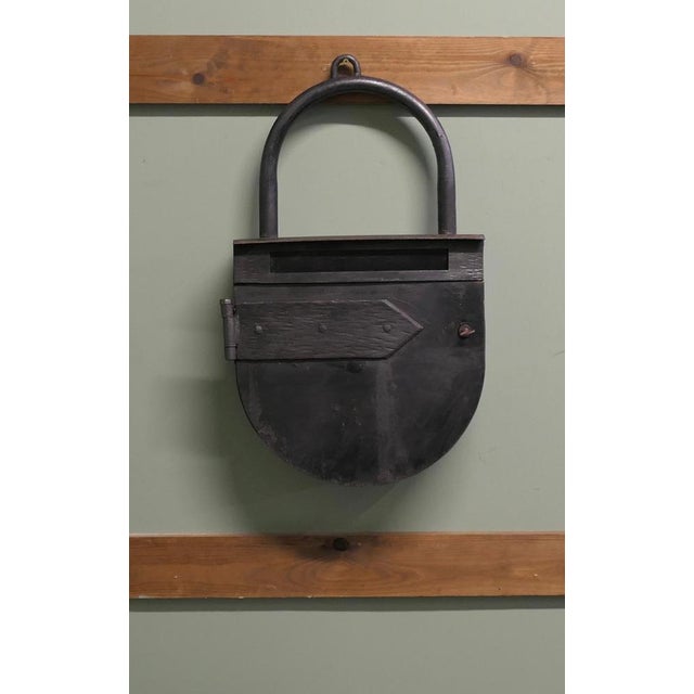 Metal Trade Sign Letter Box, 19th Century For Sale - Image 7 of 8