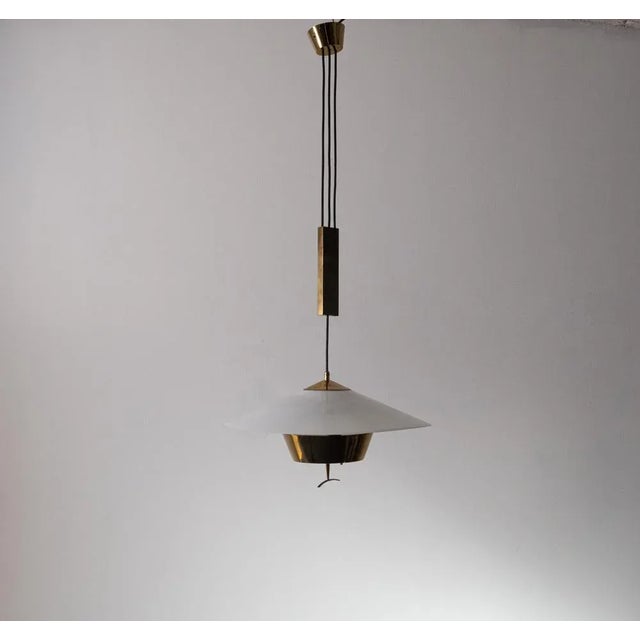 Up-and-Down Ceiling Light from Stilnovo, 1950s For Sale - Image 11 of 12