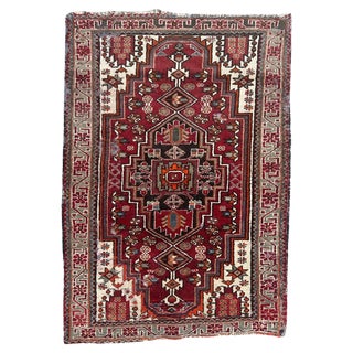 Mid-Century Hamadan Rug, 1950s For Sale