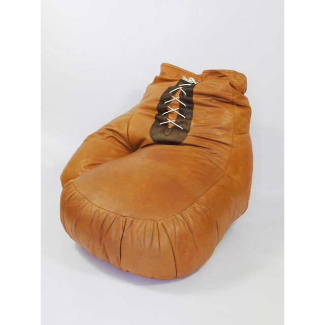 Leather Boxing Glove Chair attributed to Susi & Ueli Berger for de Sede, Switzerland, 1970s For Sale - Image 16 of 18