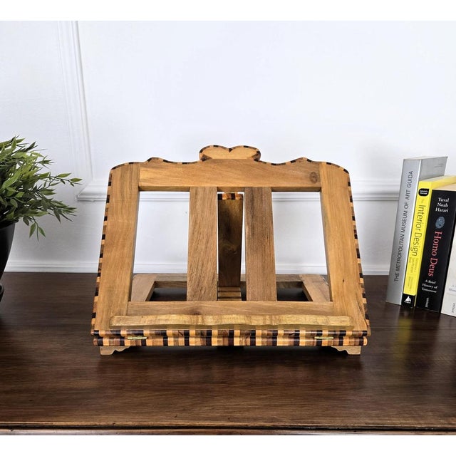 Italian Carved Adjustable Book Rest For Sale - Image 9 of 11