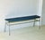 Wood Industrial Blue Bench, 1960s For Sale - Image 7 of 18