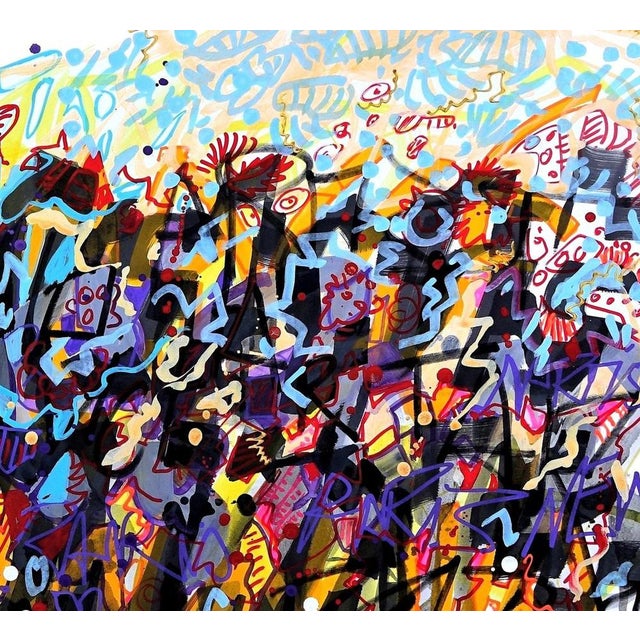 Richard Saint-Amans, Calligraff 6, 2019, Screenprint For Sale - Image 5 of 11